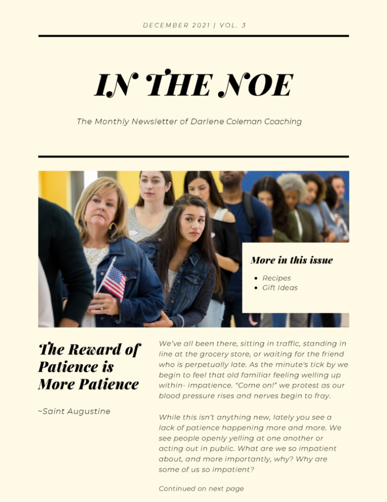 December 2021 Newsletter
